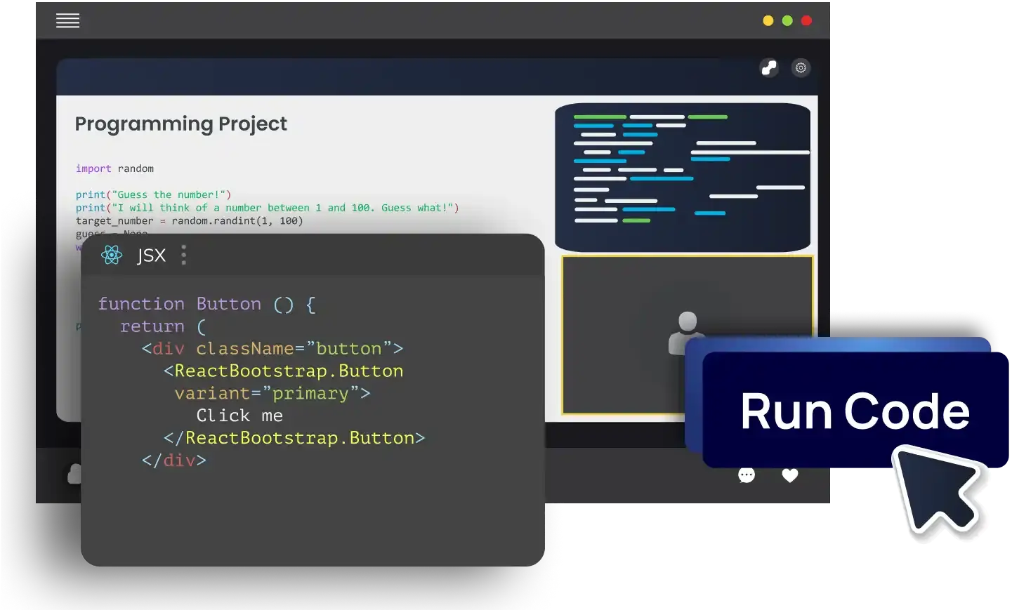 Interview platform with Live code compiler